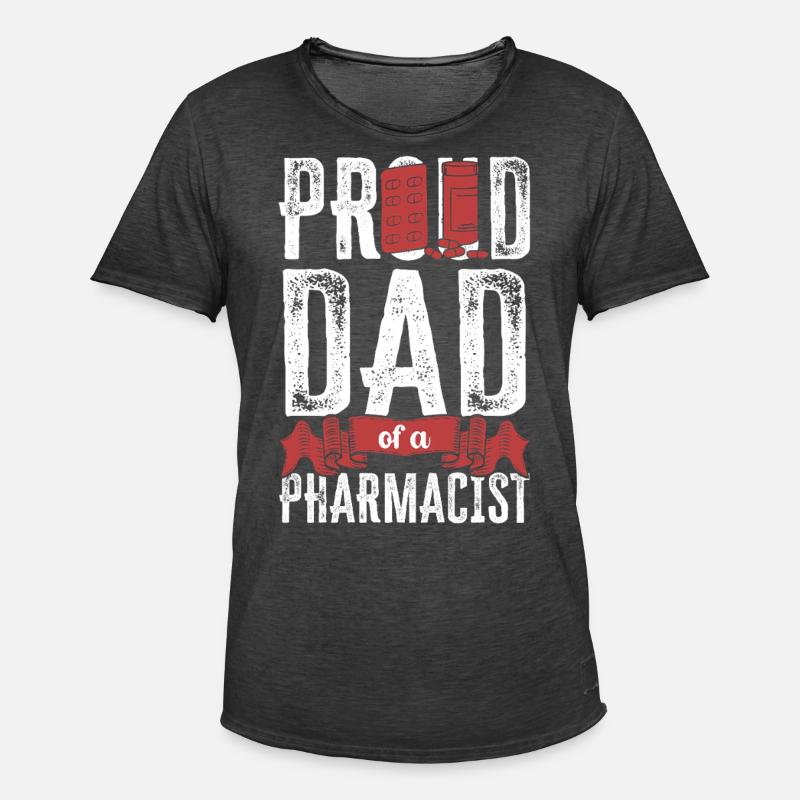 Pharmacy Tech Technician - Männer Vintage T-Shirt - Vintage Schwarz