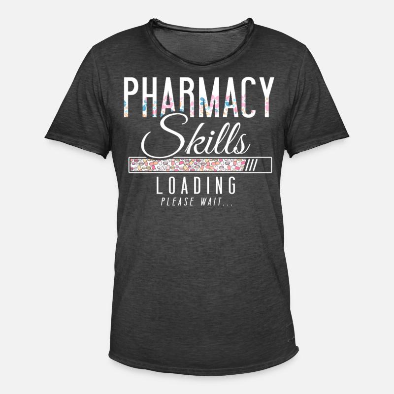 Pharmacy Tech Technician - Männer Vintage T-Shirt - Vintage Schwarz