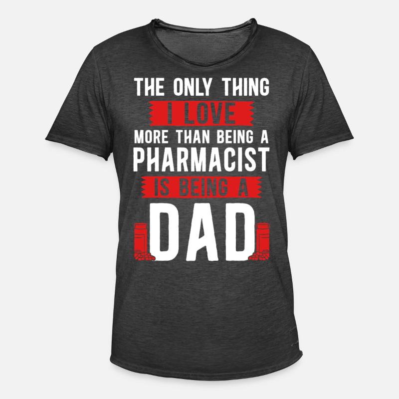 Pharmacy Tech Technician - Männer Vintage T-Shirt - Vintage Schwarz
