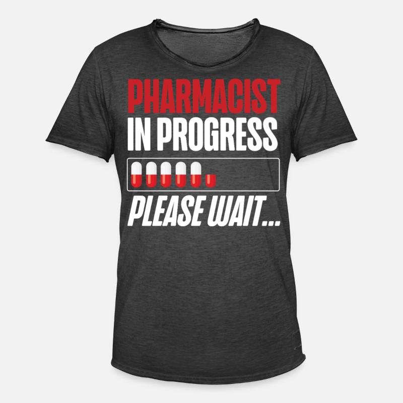 Pharmacy Tech Technician - Männer Vintage T-Shirt - Vintage Schwarz