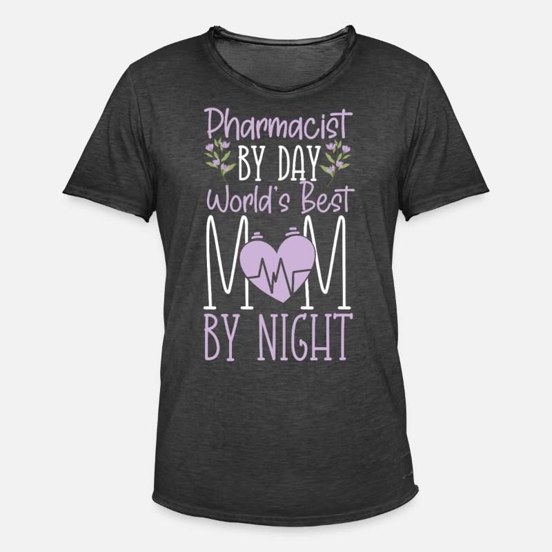 Pharmacy Tech Technician - Männer Vintage T-Shirt - Vintage Schwarz