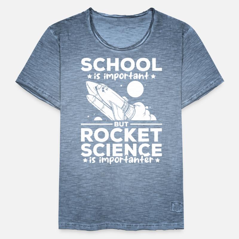 Voyage spatial Exploration spatiale Vaisseau Spatial Rocket Sc T-shirt vintage Homme