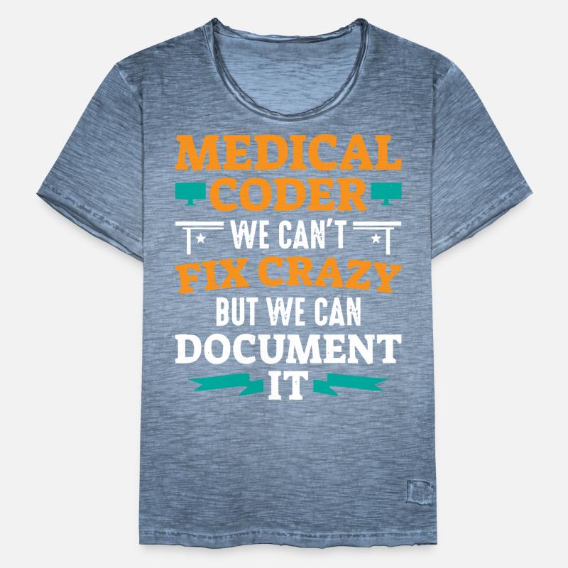 Codeur médical, programmeur T-shirt vintage Homme
