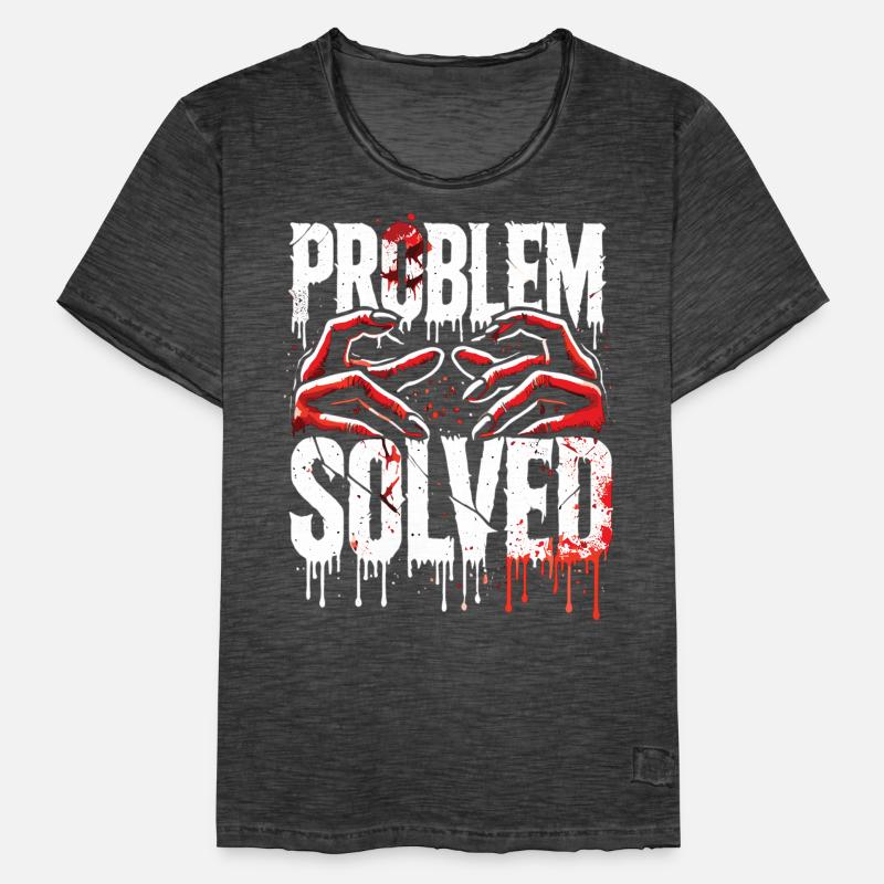 Shocking Solution - Problem Solved Men's Vintage T-Shirt