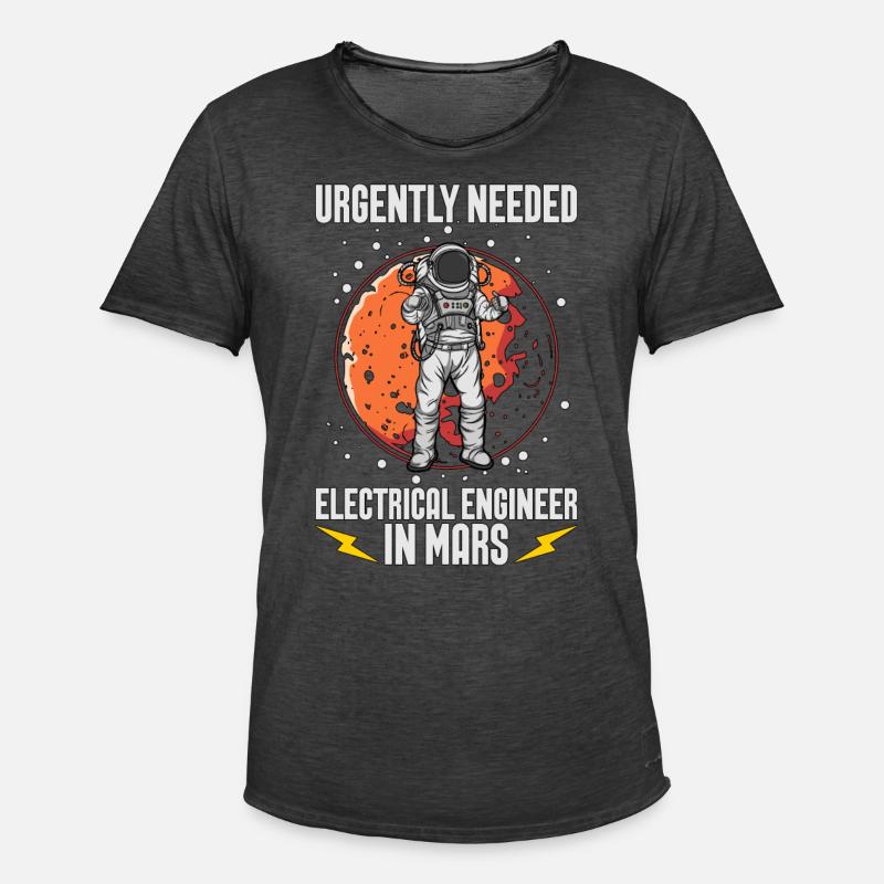 Electrical Engineering Urgently Needed Electrical - Männer Vintage T-Shirt - Vintage Schwarz