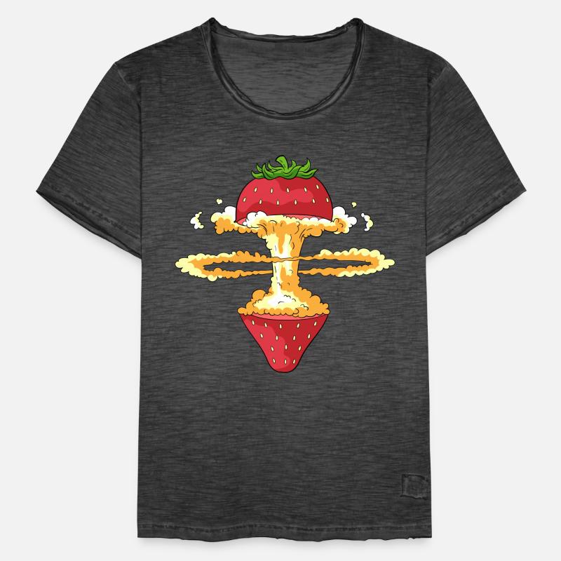 Fraise explosive T-shirt vintage Homme