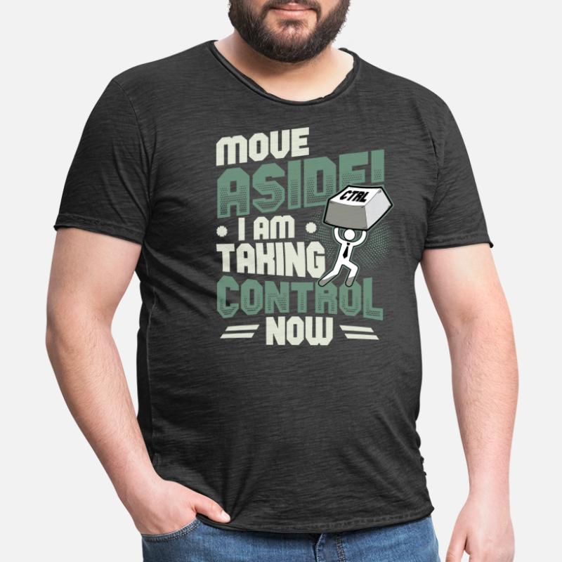 Support informatique Computer Nerd Programmeur Pun T-shirt vintage Homme
