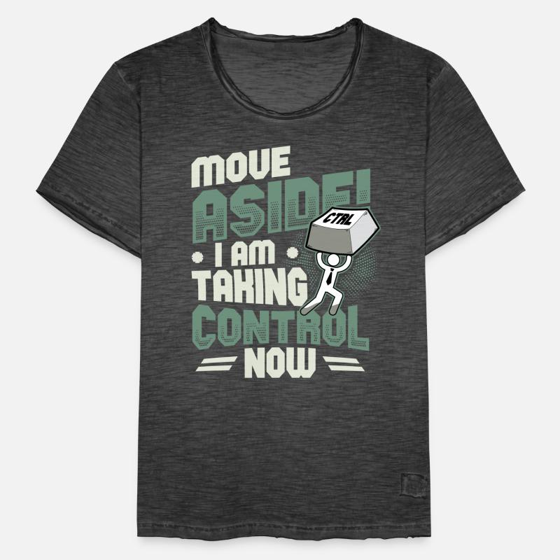IT Support Computer Nerd Programmer Pun Men's Vintage T-Shirt