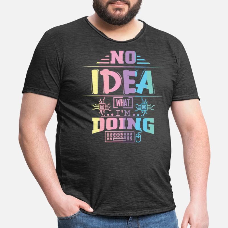Software Engineering EDP Software Developer Men's Vintage T-Shirt
