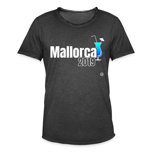 MALLORCA 2019 Cocktail Shirt - Malle Shirt - Mannen Vintage T-shirt