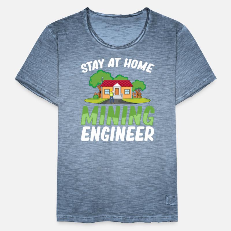 Engineer Lustig Mining Engineer Men's Vintage T-Shirt