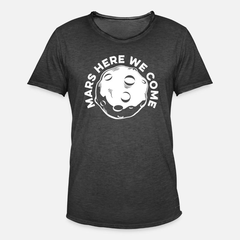 Colonisation spatiale de l’espace - T-shirt vintage Homme - noir vintage