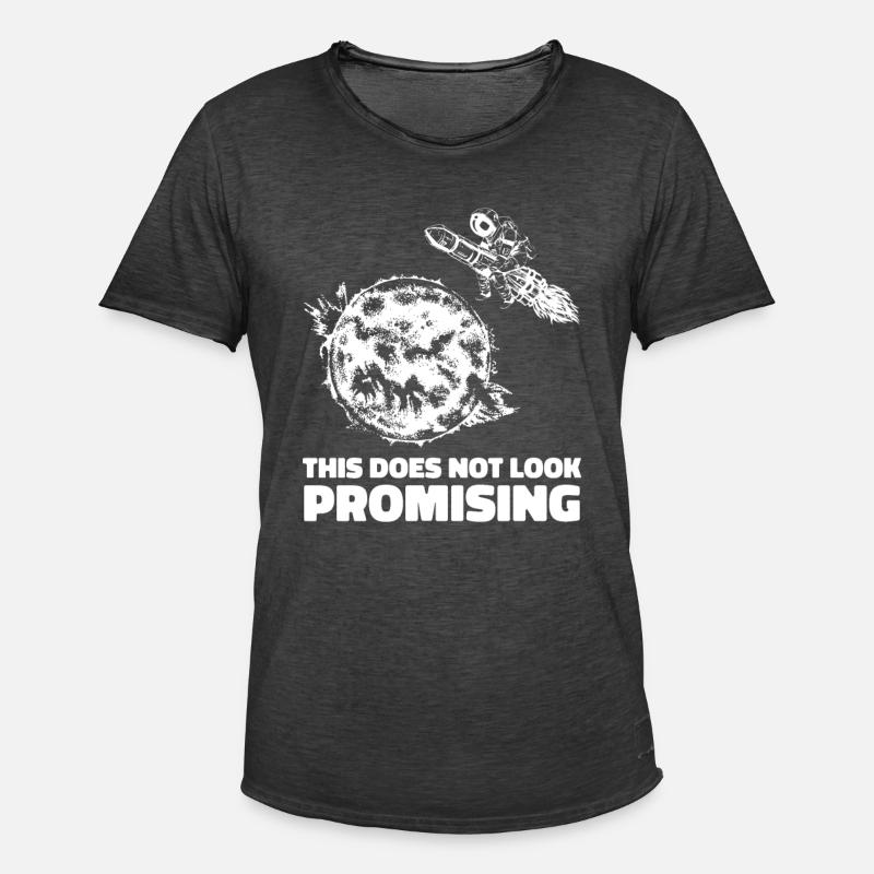 Colonisation spatiale de l’espace - T-shirt vintage Homme - noir vintage