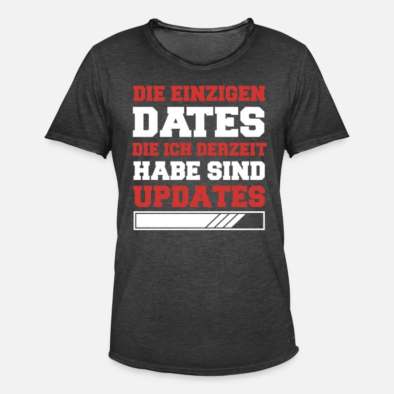 Entwickler Coder Programmierer - Männer Vintage T-Shirt - Vintage Schwarz