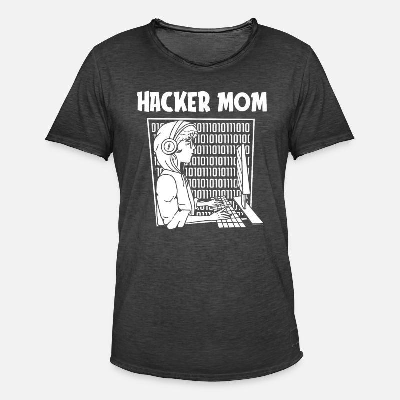 Developer Coder Programmer - Men's Vintage T-Shirt - washed black