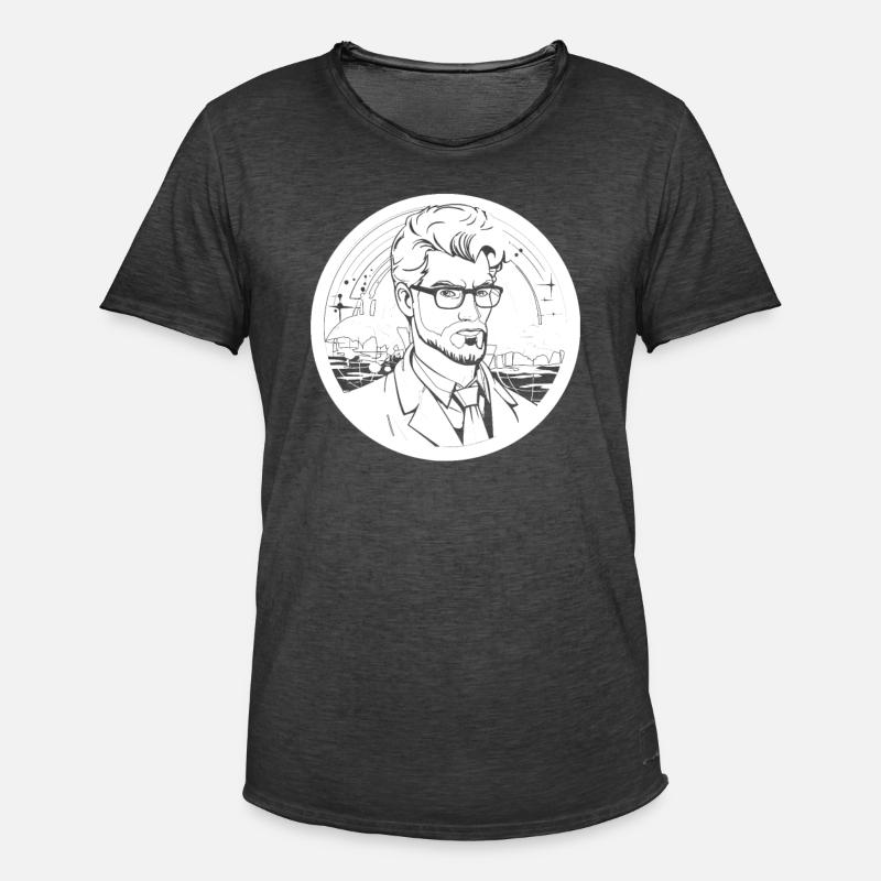 Data Science Data Analyst - Männer Vintage T-Shirt - Vintage Schwarz