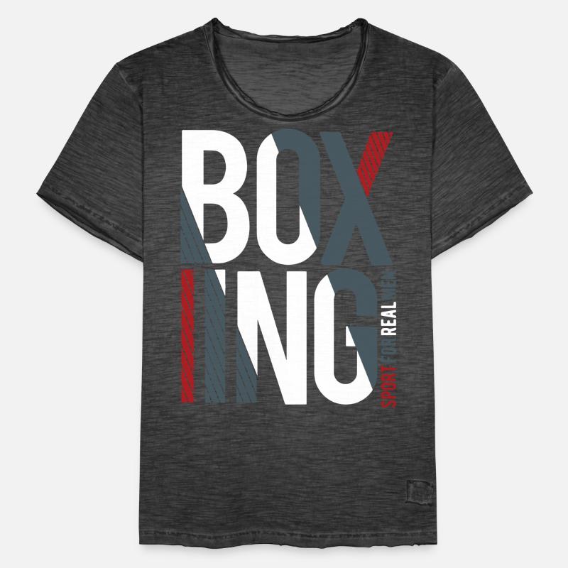 boxe T-shirt vintage Homme