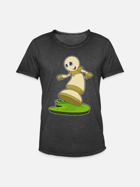 Pièces d’échecs pion échecs - T-shirt vintage Homme - noir vintage