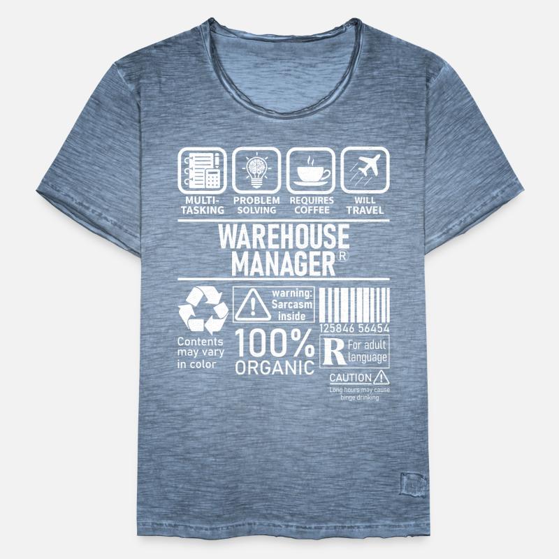 Warehouse Manager multi tasking problem solving Men's Vintage T-Shirt