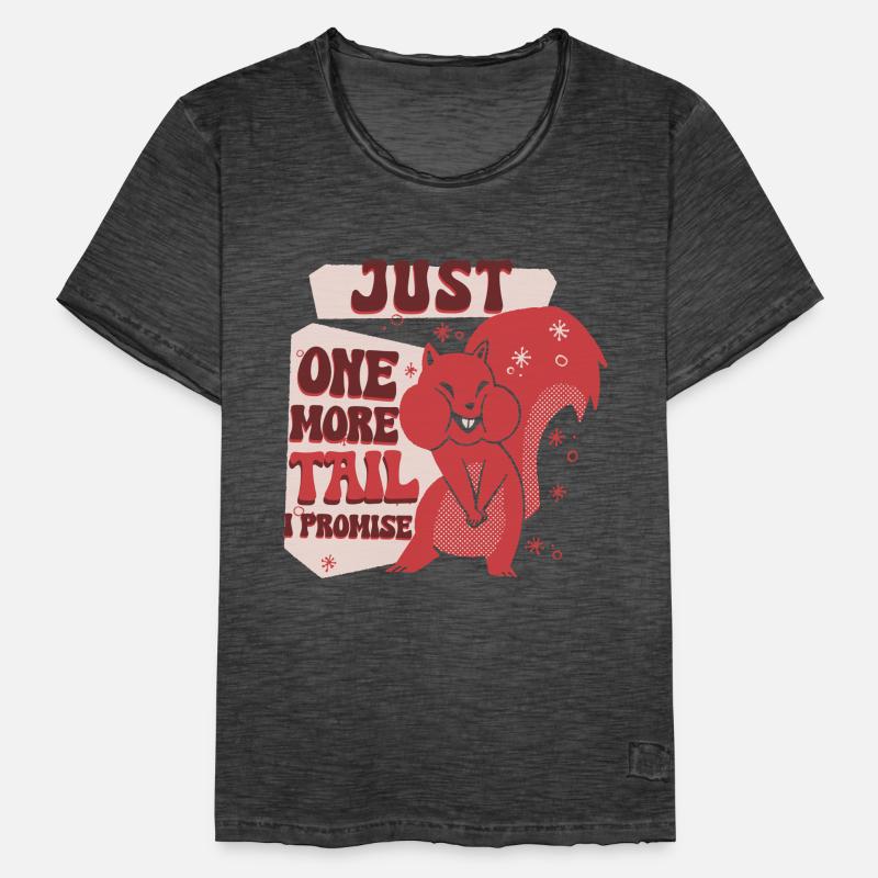 Squirrel Hunter Tree Rat Men's Vintage T-Shirt