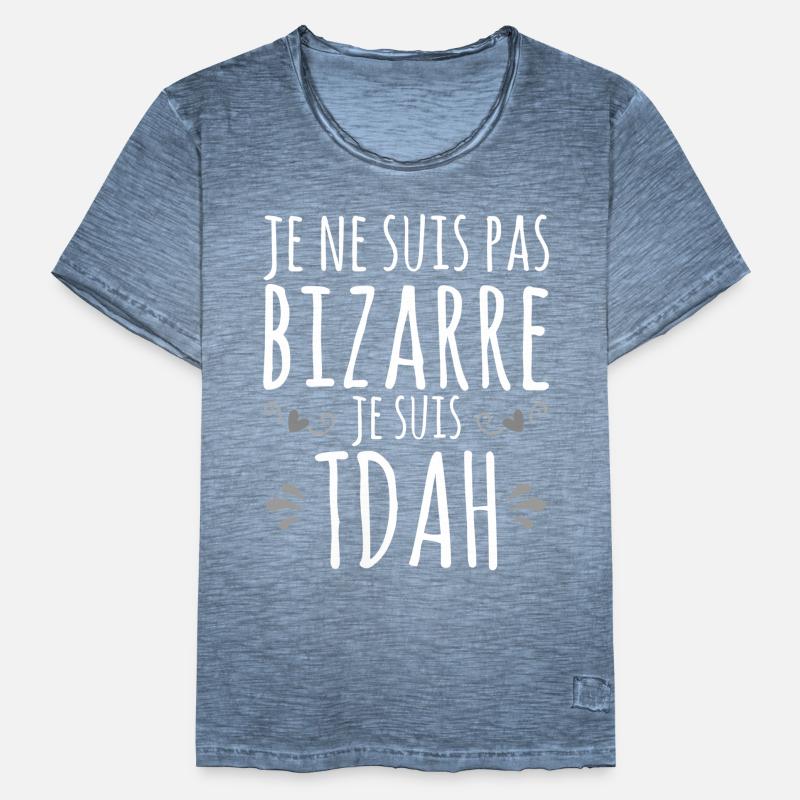 I am ADHD - Hyperactive Impulsive Hyperactivity Men's Vintage T-Shirt