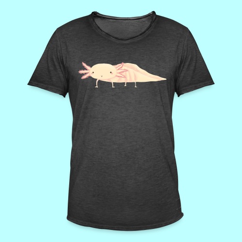 Axolotl - Männer Vintage T-Shirt