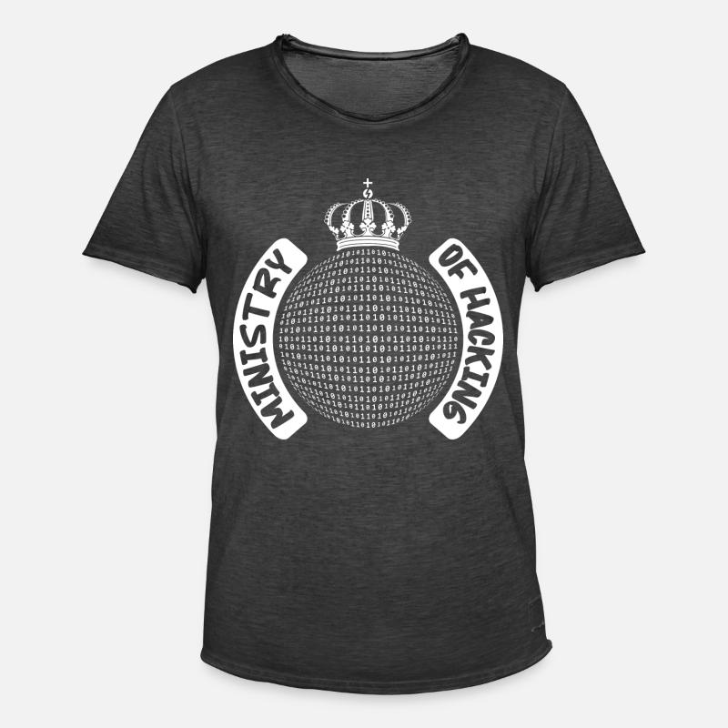 Programmierer Coder Software Entwickler - Männer Vintage T-Shirt - Vintage Schwarz