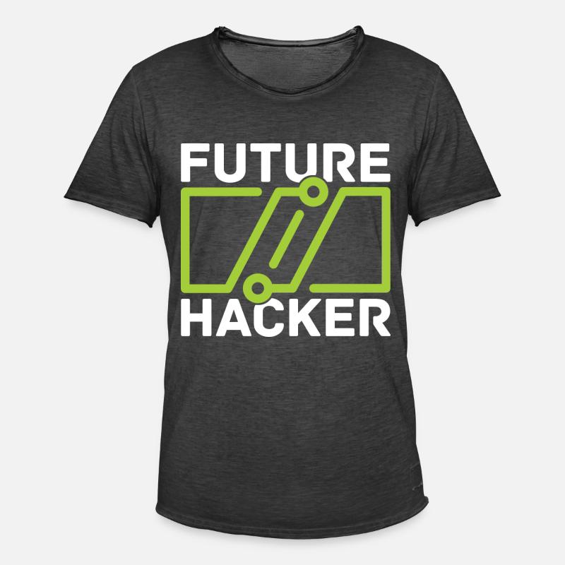 Programmer Coder Software Developer - Men's Vintage T-Shirt - washed black