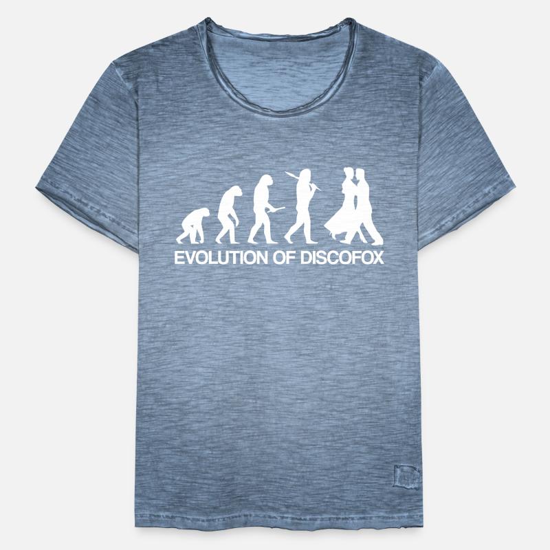 Discofox evolution / idée cadeau T-shirt vintage Homme