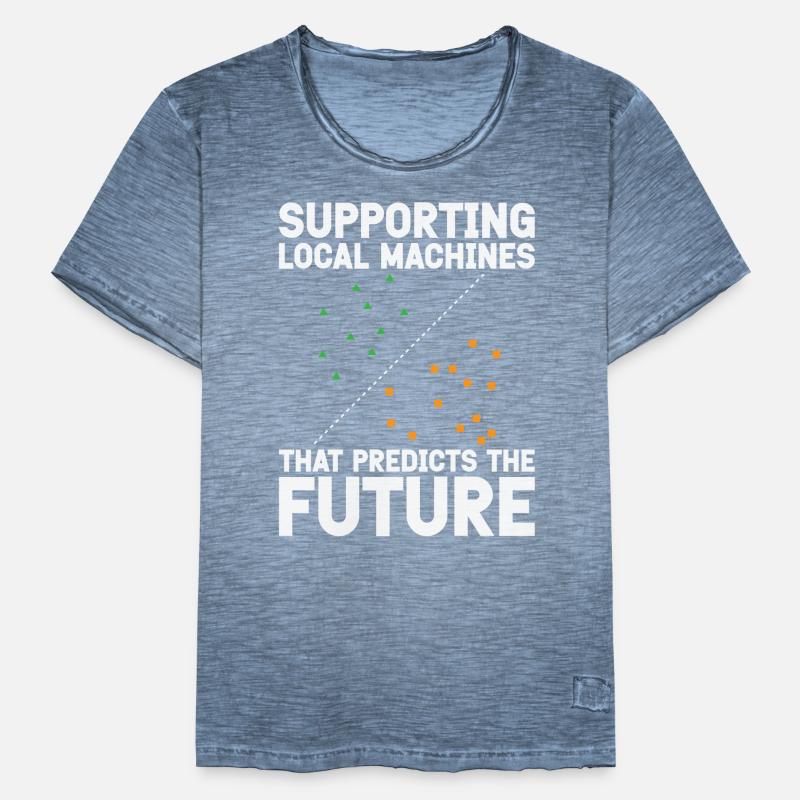Support Vector Machines Programmierer Künstliche Männer Vintage T-Shirt