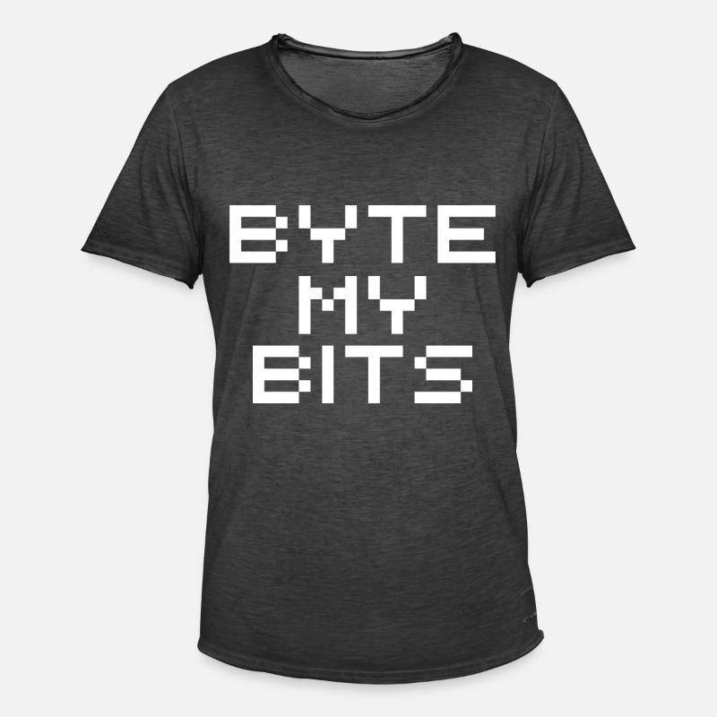 Programmierer Coder Software Entwickler - Männer Vintage T-Shirt - Vintage Schwarz