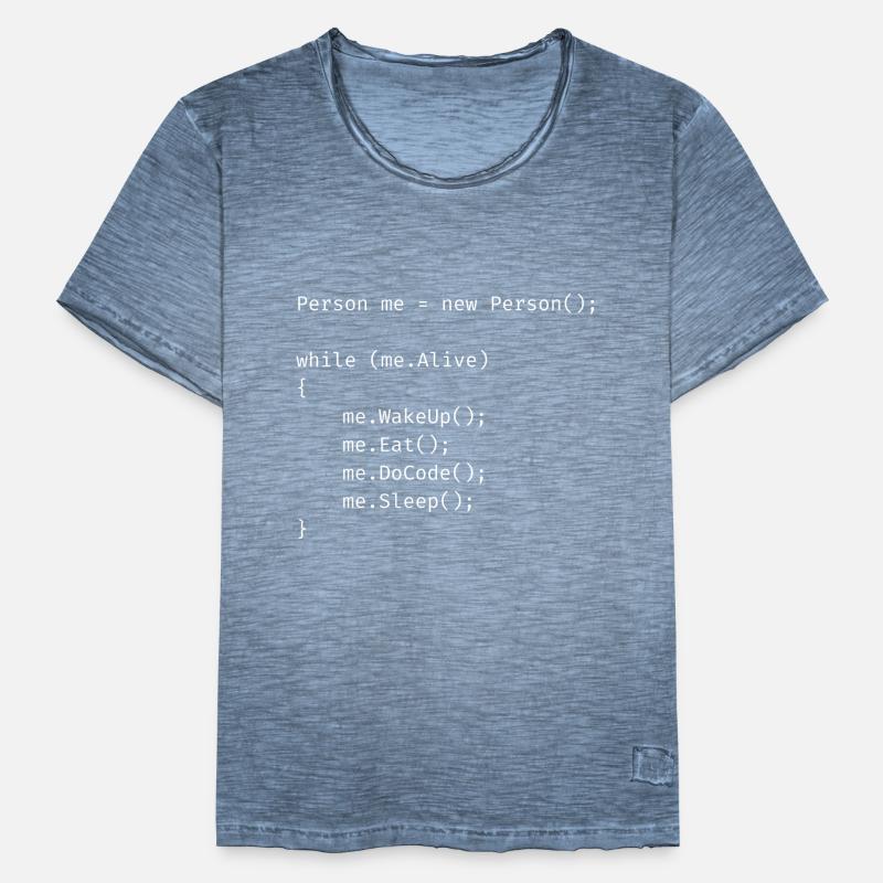 C ++ Programmer - C Code Love Java Computer Science Men's Vintage T-Shirt