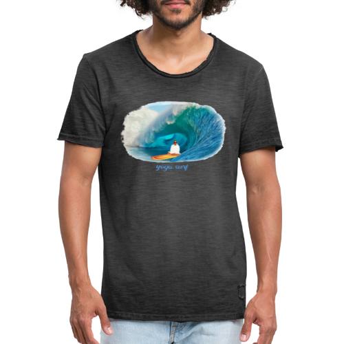 Yoga surf - Vintage-T-shirt herr