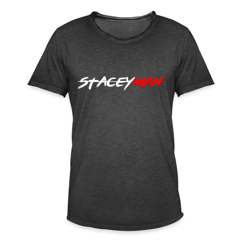 staceyman red design - Men's Vintage T-Shirt