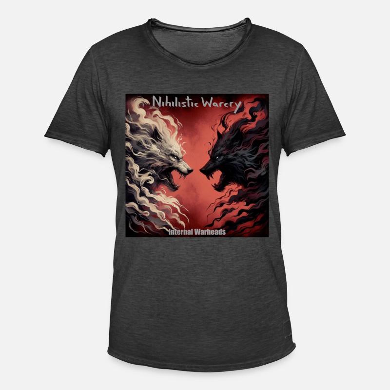 NW - Interne Gefechtsköpfe - Männer Vintage T-Shirt - Vintage Schwarz