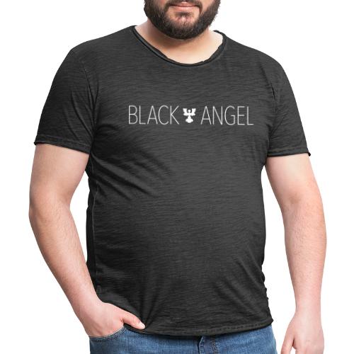 BLACK ANGEL - T-shirt vintage Homme