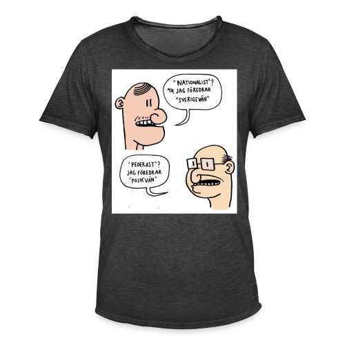 Pojkvän - Vintage-T-shirt herr