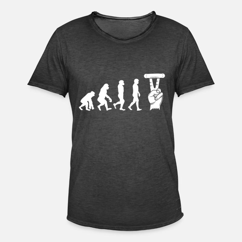 Fingerboarding Fingerboard evolution Geschenk fun - Männer Vintage T-Shirt - Vintage Schwarz