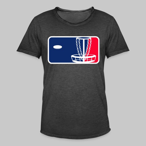 Major League Frisbeegolf - Miesten vintage t-paita