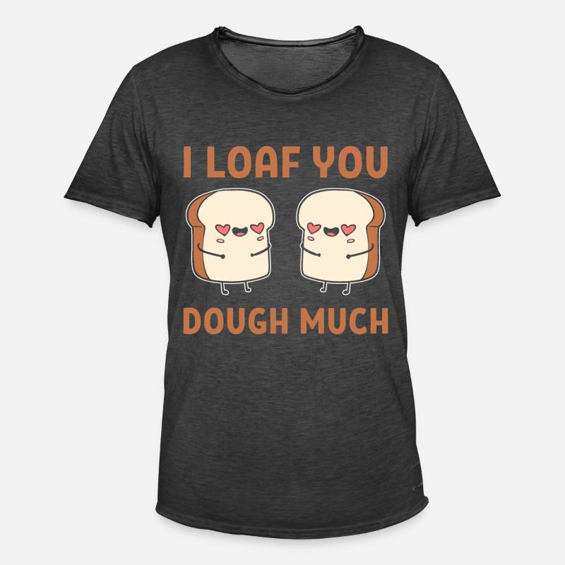 Lustiges Backen Koch oder Kochen - Männer Vintage T-Shirt - Vintage Schwarz