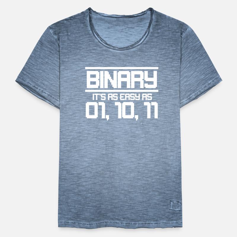 Binary code Men's Vintage T-Shirt