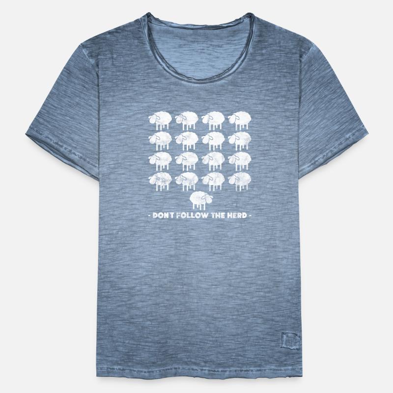Moutons Élevage Élevage Mouton Chèvre Cadeau T-shirt vintage Homme