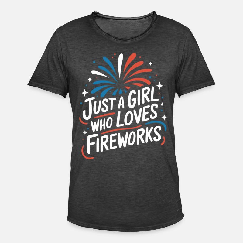 Pyrotechnics Fireworks Pyrotechnics - Men's Vintage T-Shirt - washed black