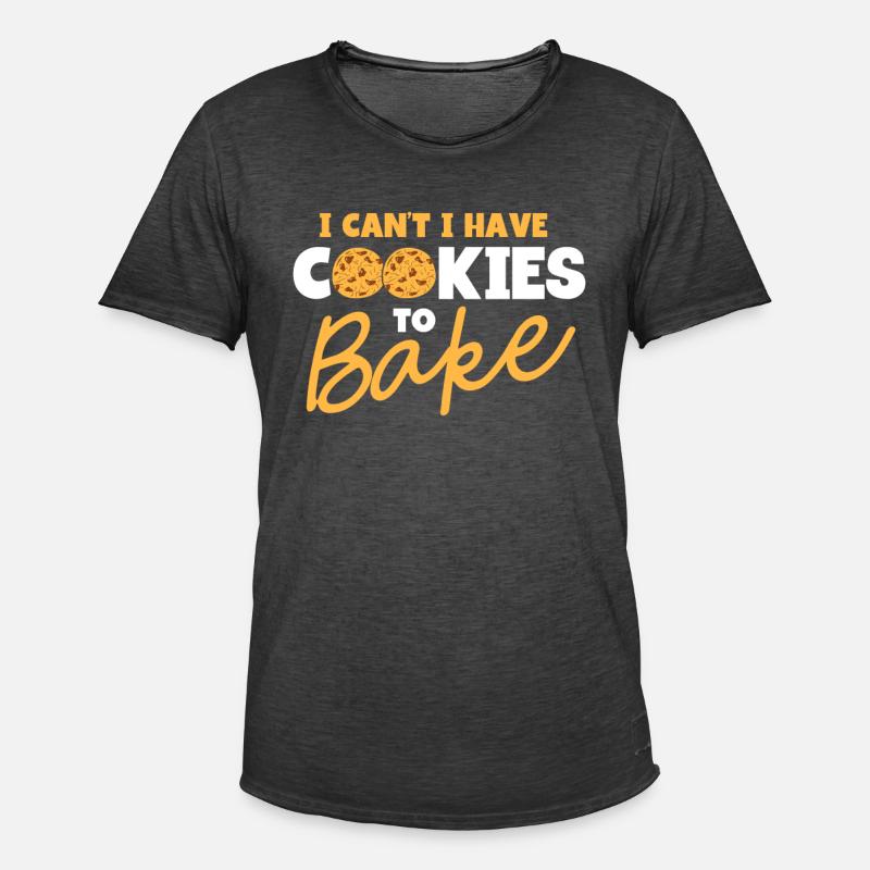 Bakery Baking Baker Baker - Men's Vintage T-Shirt - washed black
