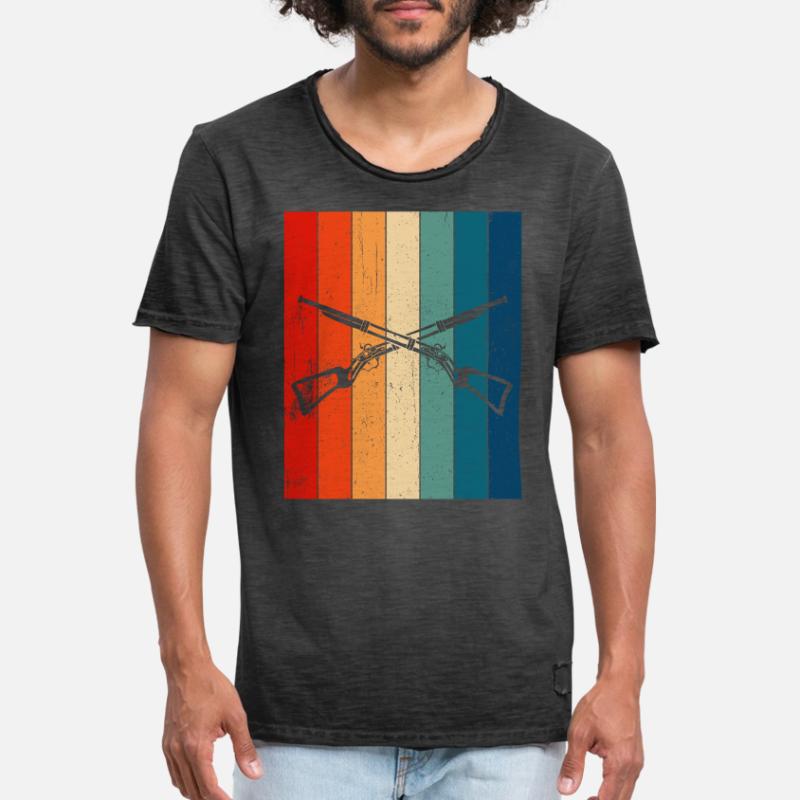 Vorderlader Muzzleloader Muzzle Loading Männer Vintage T-Shirt