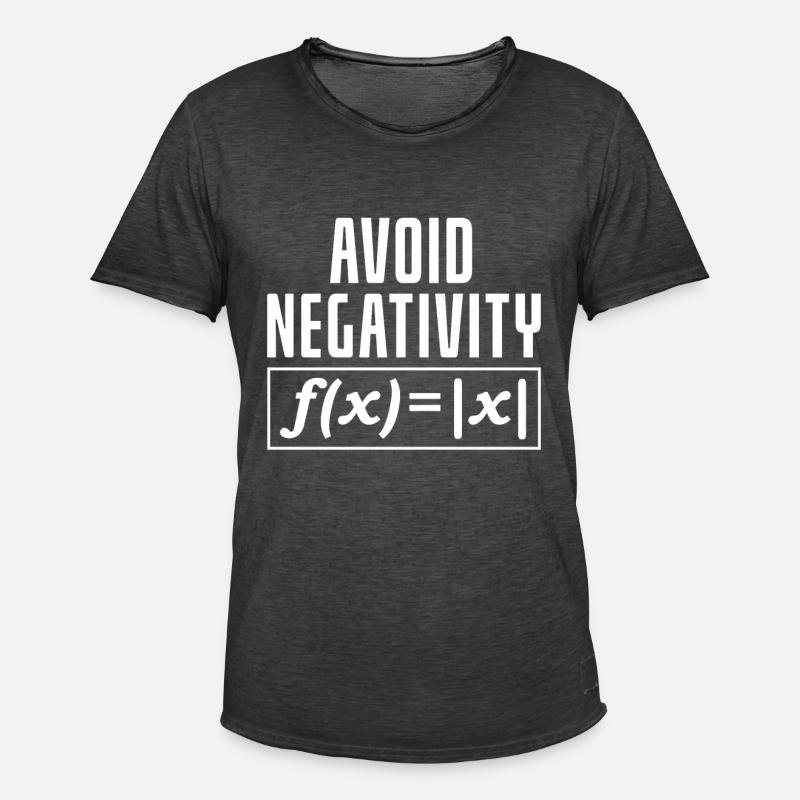 Math nerd gift - Men's Vintage T-Shirt - washed black