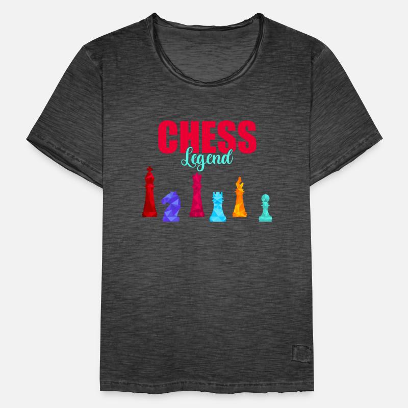 Chess Checkmate Tshirt Checkmate Joueur d'échecs T-shirt vintage Homme