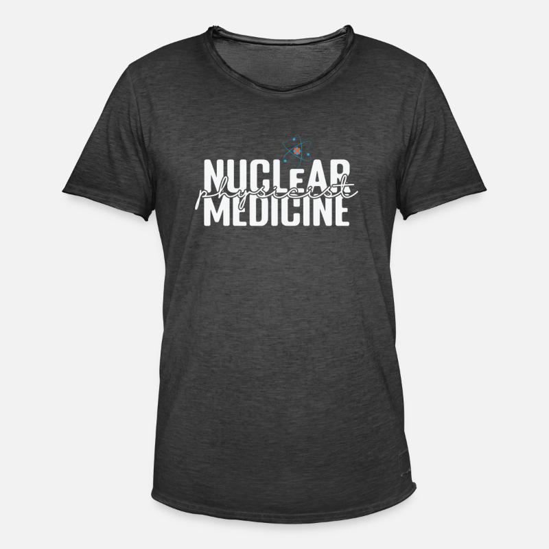 Nuclear Physicist Medicine Studium - Männer Vintage T-Shirt - Vintage Schwarz