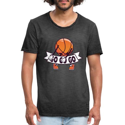 Basketball Spieler Fan Verein Sport - Männer Vintage T-Shirt