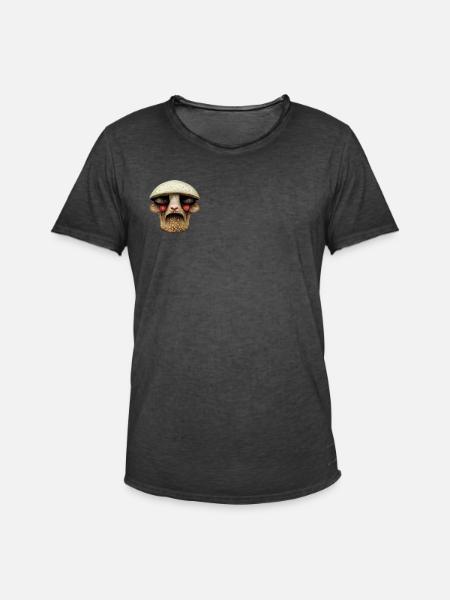 Goatshroom - Männer Vintage T-Shirt - Vintage Schwarz